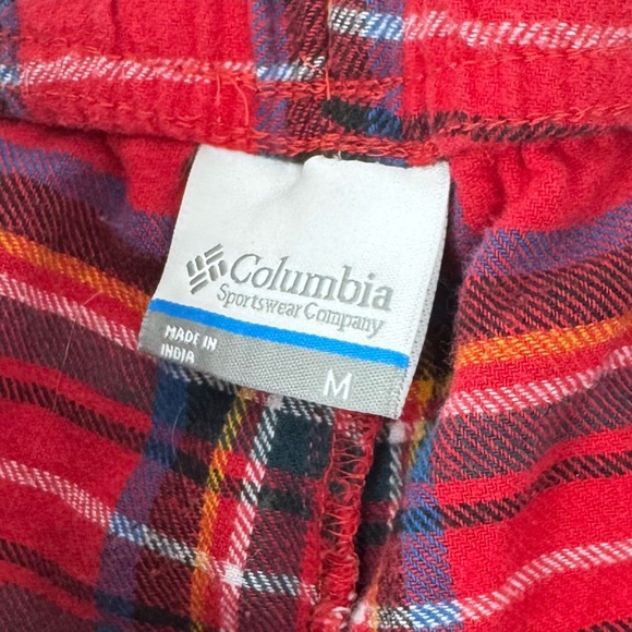 Columbia Red Plaid Lounge Pants - Picture 7 of 9